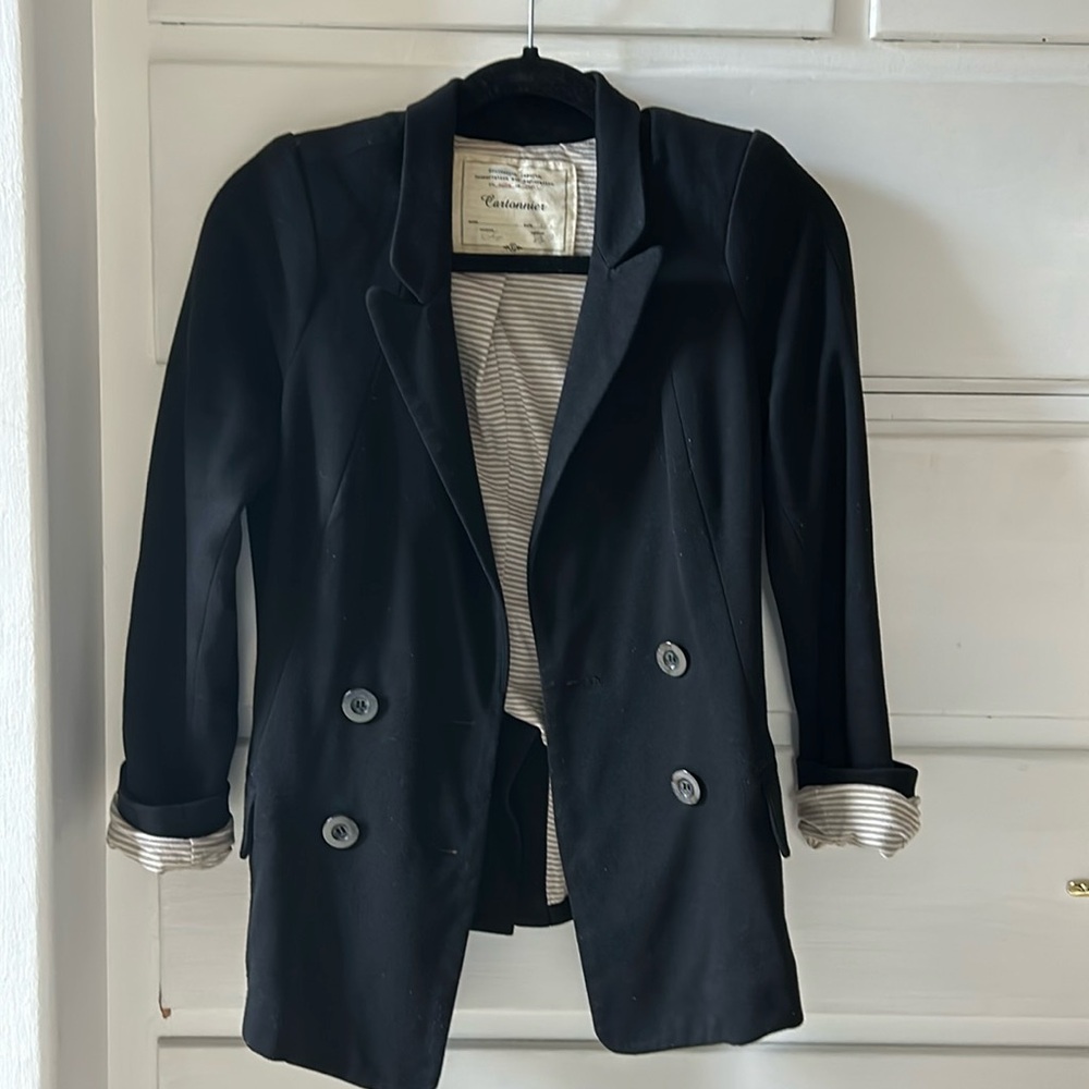 Double breasted cotton jacket